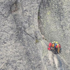 Two climbers, one of them injured, plucked off sheer mountain face in BC