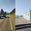 Transport company sheds light on apparent road rage incident that led to house on Hwy 97