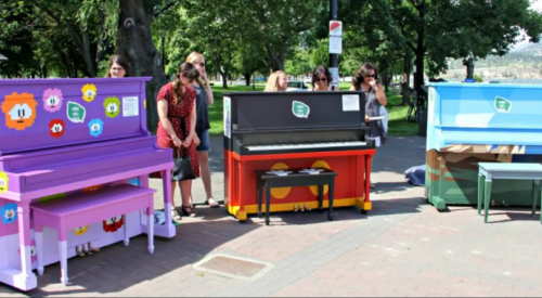 Festivals Kelowna is looking for artists for the annual Pianos in Parks