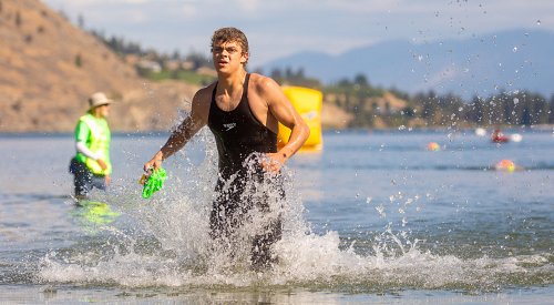 PHOTOS: Turnout up, winners all over at 'Across the Lake Swim Skaha Lake'
