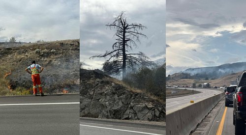 UPDATE: Evacuees return home, highway fully open as wildfire near Vernon now 'held'