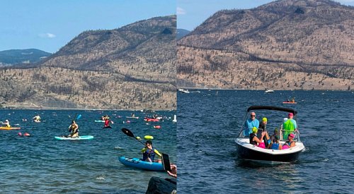Participant drowns as windy conditions wreak havoc on Across the Lake Swim in Kelowna