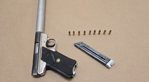 BC police pull over man on electric moped for not wearing a helmet, seize loaded handgun