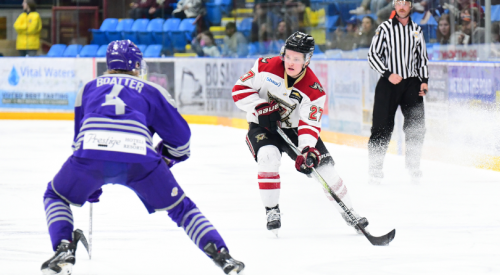 Warriors thumped in series opener against Salmon Arm