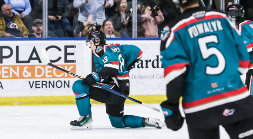 Rockets overcome an early deficit to win their final home game of the season