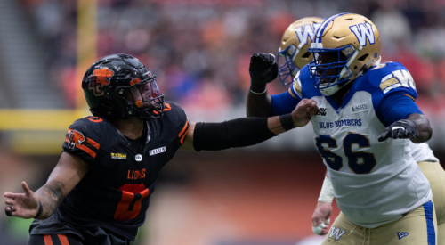 Leos struggle at home against the Blue Bombers