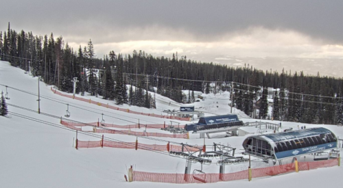 Big White: Fresh powder, overcast skies and limited visibility