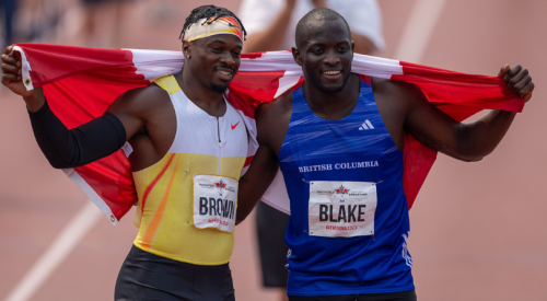 Kelowna’s Jerome Blake breaks Canadian 200m championship record