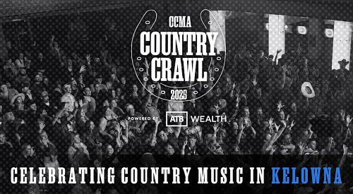 CCMA Country Crawl will see nearly 50 artists perform free shows around Kelowna