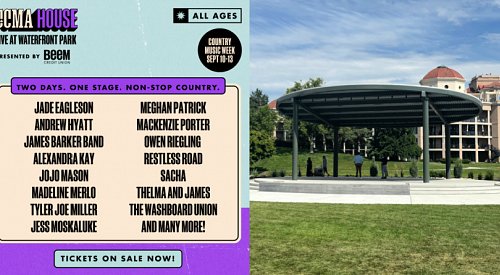 CCMA House: Slew of Waterfront Park shows announced for Country Music Week