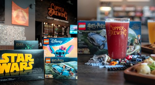 Eat, drink and build at Kelowna brewery that's now an official LEGO retailer