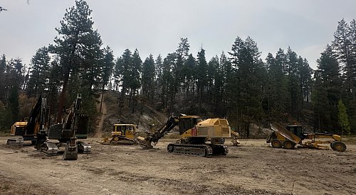UPDAE: Evacuation alerts lifted as crews get Peachland wildfire held