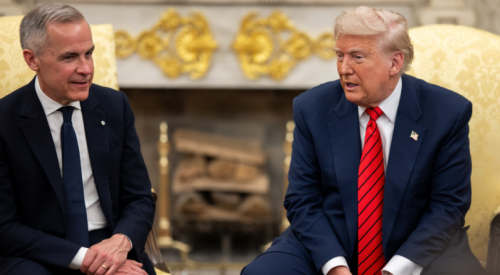 Trump says he's 'the greatest thing to ever happen' to Carney as duo meet in DC